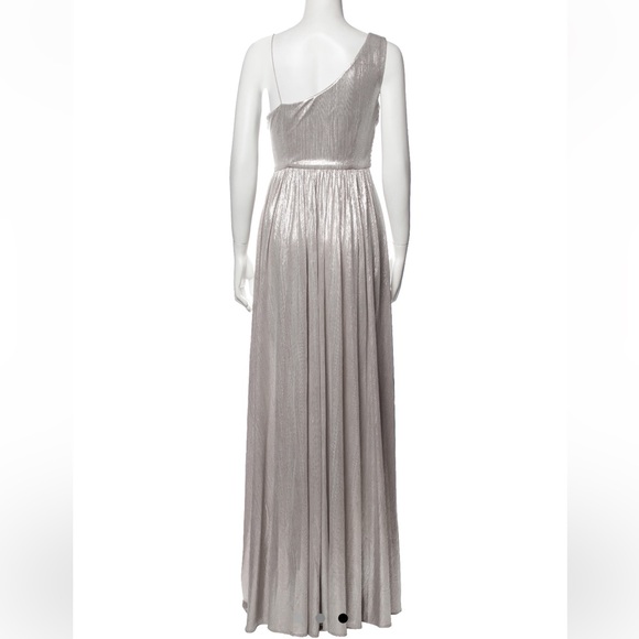 Retrofete XS Silver Pleated Gown - Picture 4 of 5
